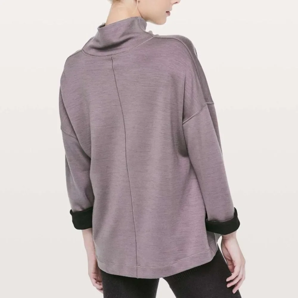 Lululemon Principal Dancer Funnel Neck merino wool Sweater